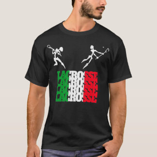 Lacrosse Italië Italiaanse Lacrosse T-shirt