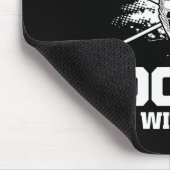 Lacrosse It's Like Hockey But With Funny Player Muismat (Hoek)