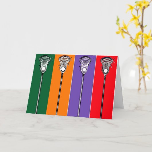 lacrosse kaart (Gele Bloem)