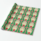Lacrosse Keeper Kerstcadeau Cadeaupapier (Uitgerold)
