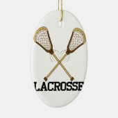 Lacrosse Keramisch Ornament (Rechts)