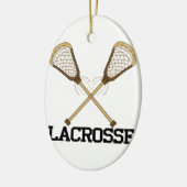Lacrosse Keramisch Ornament (Links)
