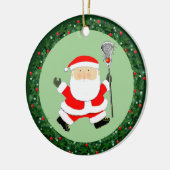 Lacrosse Kerst Collectie Keramisch Ornament (Links)