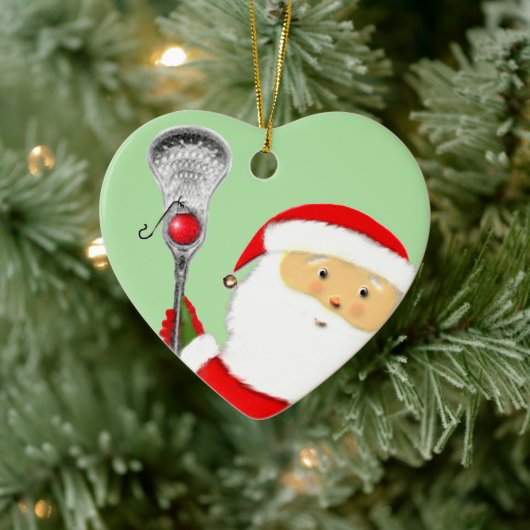 Lacrosse Kerst Collectie Keramisch Ornament (Boom)
