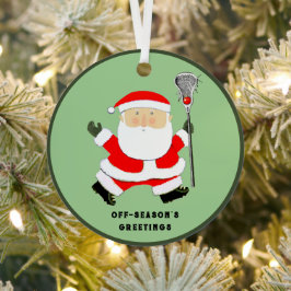 Lacrosse Kerst Collectie Metalen Ornament