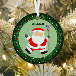 Lacrosse Kerst Collectie Metalen Ornament