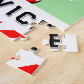 Lacrosse Kerst Puzzel (Zijkant)