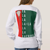 Lacrosse Kerst T-shirt (Achterkant)