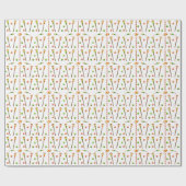 Lacrosse kerstcadeau cadeaupapier (Vlak)