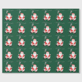 Lacrosse kerstcadeau cadeaupapier (Vlak)