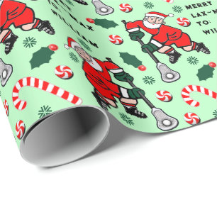 Lacrosse Kerstcadeau Cadeaupapier