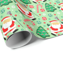 Lacrosse Kerstcadeau Inpakpapier