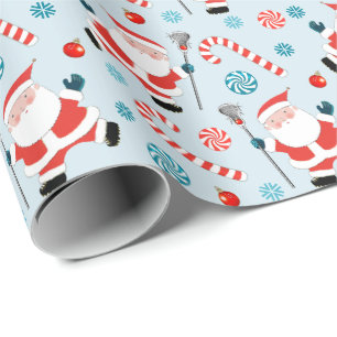 Lacrosse Kerstcadeau Inpakpapier