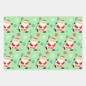 Lacrosse Kerstcadeau Inpakpapier Vel (Voorkant)