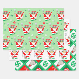 Lacrosse Kerstcadeau Inpakpapier Vel