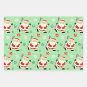 Lacrosse Kerstcadeau Inpakpapier Vel (Voorkant)