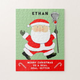 Lacrosse Kerstcadeau Legpuzzel