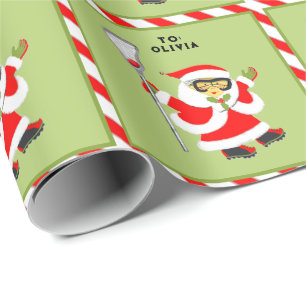 Lacrosse Kerstcadeau voor Meisjes Cadeaupapier