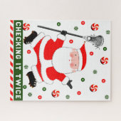Lacrosse Kerstcadeaus Legpuzzel (Horizontaal)