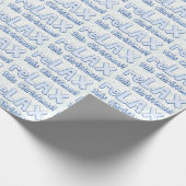 Lacrosse kerstcadeauverpakking, LAX-mas Cadeaupapier (Hoek)