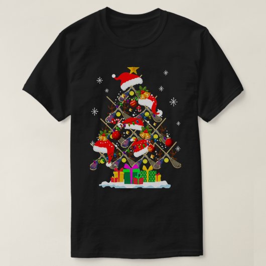 Lacrosse Kerstkerstkerstkerstkerstkerstkerstkerstk T-shirt (Design voorkant)
