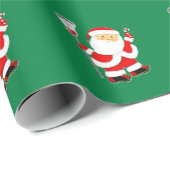 Lacrosse Kerstmis Cadeaupapier (Rol Hoek)