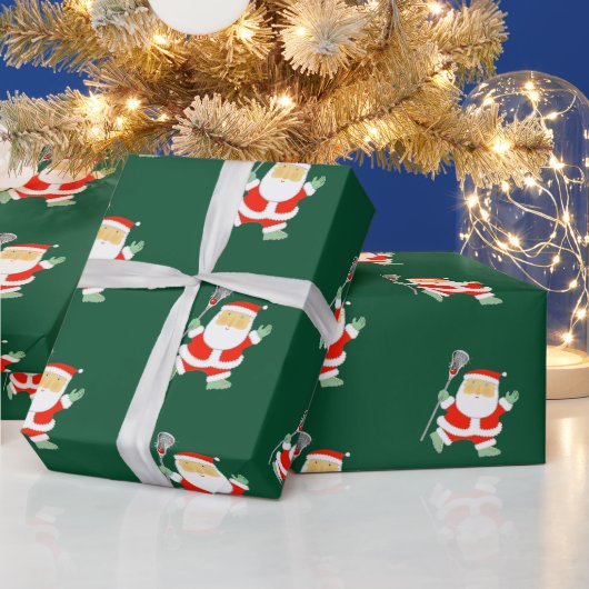 Lacrosse Kerstmis Cadeaupapier (Feestdagen)