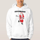 Lacrosse Kerstmis Hoodie (Voorkant)