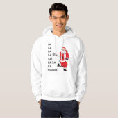 Lacrosse Kerstmis Hoodie (Voorkant volledig)