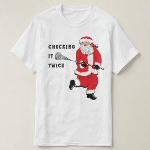 Lacrosse Kerstmis T-shirt
