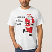 Lacrosse Kerstmis T-shirt (Voorkant)