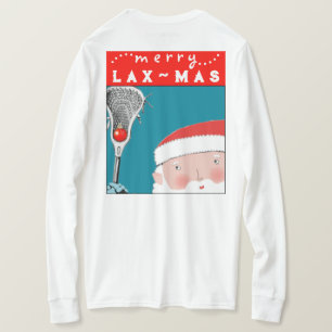 Lacrosse Kerstmis T-shirt