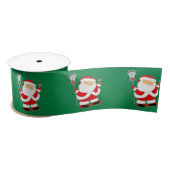 Lacrosse kerstsatin Ribbon Satijnen Lint (Spoel)