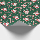 Lacrosse Kerstvakantie Cadeau Cadeaupapier (Hoek)