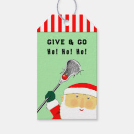 Lacrosse Kerstvakantie Cadeautags Cadeaulabel