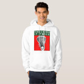 Lacrosse kerstvakantie hoodie (Voorkant volledig)