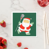 Lacrosse Kerstvakantie Servet (Insitu)