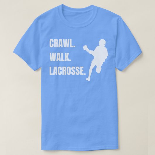 Lacrosse Kinder Walk Lacrosse Jongens Meisjes T-shirt (Design voorkant)
