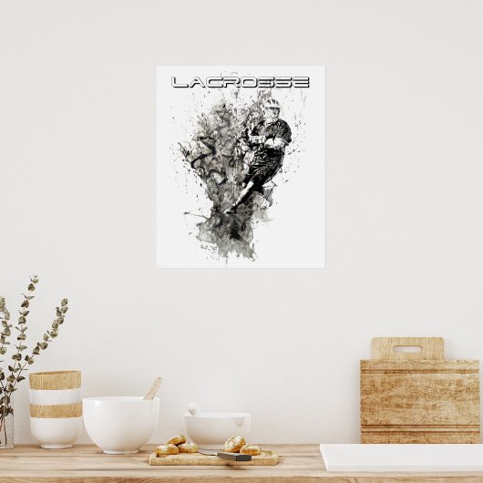 lacrosse krank poster (Keuken)