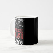 Lacrosse LAX American Flag Koffiemok (Voorkant links)