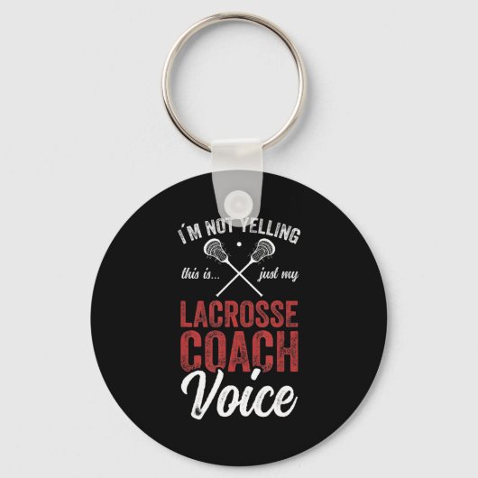 Lacrosse LAX American Flag Sleutelhanger (Voorkant)