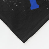 Lacrosse Lax Amerikaanse vlag 1 Fleece Deken (Hoek)