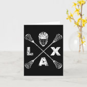 Lacrosse Lax Cross Axis Kaart (Gele Bloem)