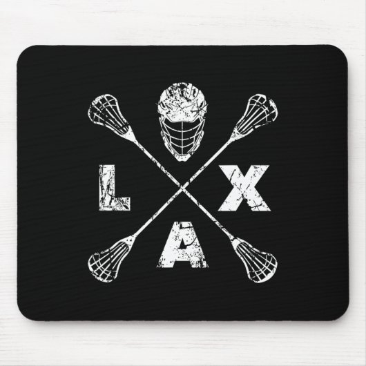 Lacrosse Lax Cross Axis Muismat (Voorkant)