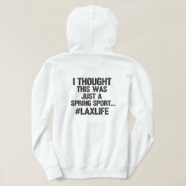 Lacrosse LAX Hoodie
