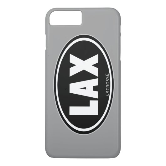 Lacrosse LAX iPhone 7 hoesje (Achterkant)