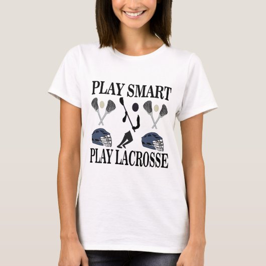 Lacrosse Lax Mama Speler T-shirt (Voorkant)