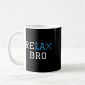 Lacrosse - Lax - Relax Bro Koffiemok (Links)