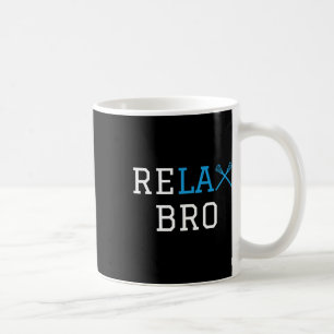 Lacrosse - Lax - Relax Bro Koffiemok