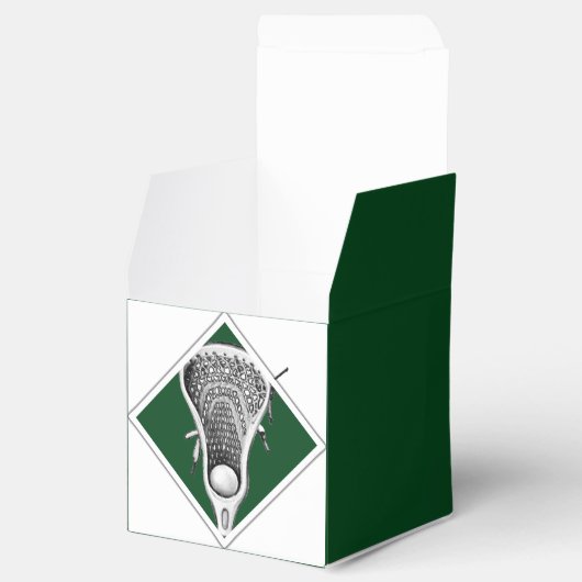 Lacrosse Lax Team Green Bedankdoosjes (Geopend)